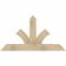 Ekena Millwork Richland Rough Sawn Timber Gable Bracket, Douglas Fir, 60"W x 32"H x 4"D x 6"F, 13/12 Pitch GBW060X32X0406RIC00RDF - alternate 1